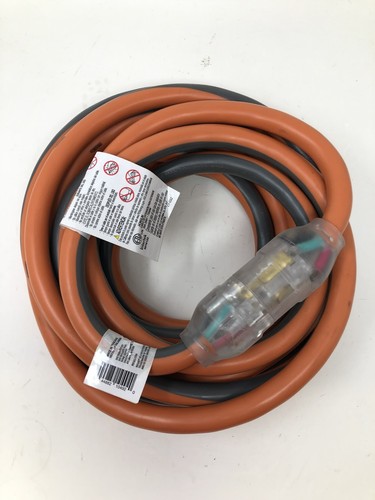 711 575 Ridgid 25ft Contractor Grade Indoor / Outdoor Generator Cord - Picture 2 of 6