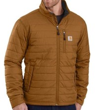 Carhartt Rain Defender 2XL men NWT Relaxed Fit Lightweight insulate jacket brown