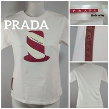 PRADA magic short sleeve t-shirt white F/S from Japan