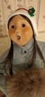 BYERS CHOICE 2004 Ltd. Ed. 34/100 Traditional Girl Caroler With Fur Muff EUC — photo 2