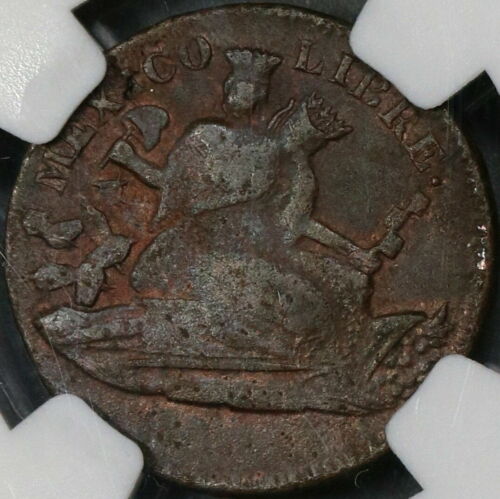 1859 NGC XF 45 San Luis Potosi 1/8 Real Rare Mexico State Coin POP 1/0 20010202C - Picture 3 of 6