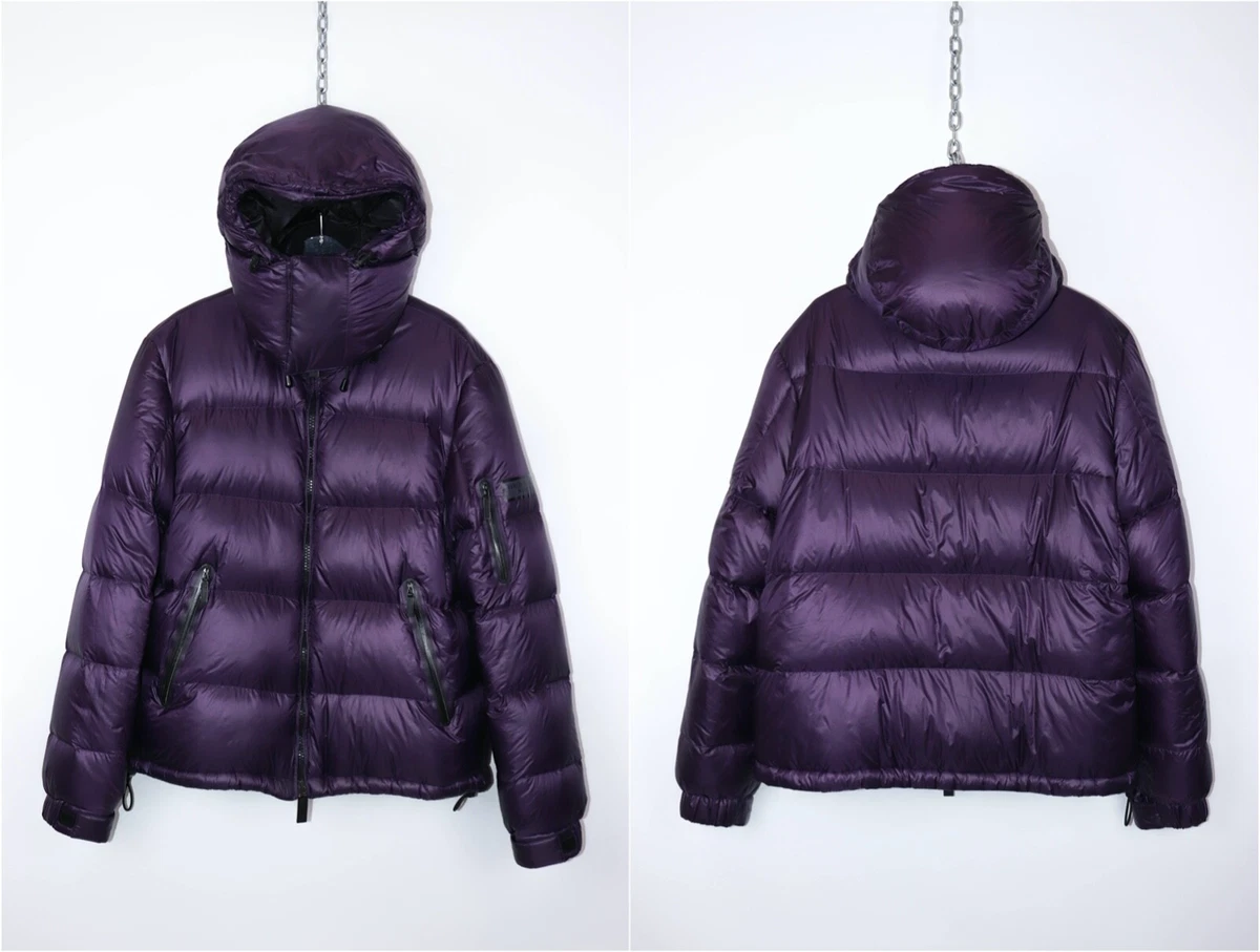 Burberry Sport Purple Nylon Puffer Down Jacket
