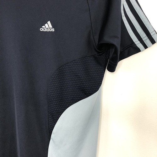  Herren Adidas Climacool Freizeit Fitnessstudio Laufen blau grau Größe XS - extra klein - Bild 5 von 8