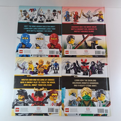 Lego Ninjago Masters of Spinjitzu Books Ninja Enemies Hardcover Lot of 10 - Picture 5 of 9