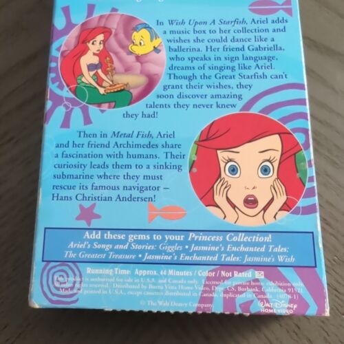 Ariel's Songs and Stories - Wish Upon a Starfish VHS 1995 Disney Little Mermaid - Bild 7 von 12