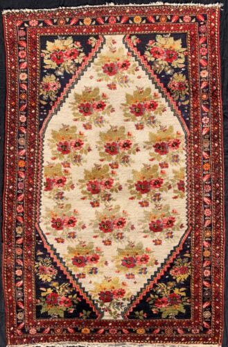 tapis Orient persan Persian rug Hamādan Bakhtiari floral 210 x 136 cm  - Bild 1 von 12