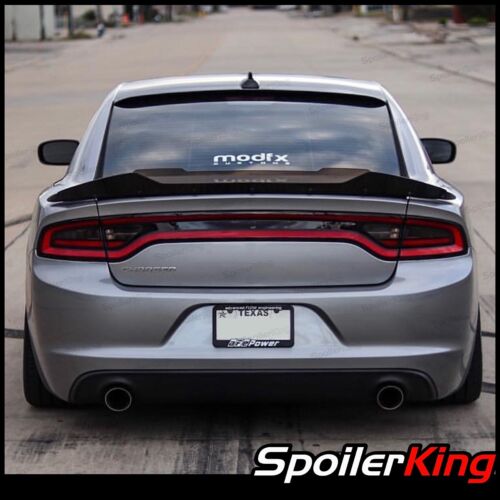 Rear Roof Spoiler Window Wing (Fits: Dodge Charger 2015-2023) SpoilerKing 284R - Picture 3 of 12
