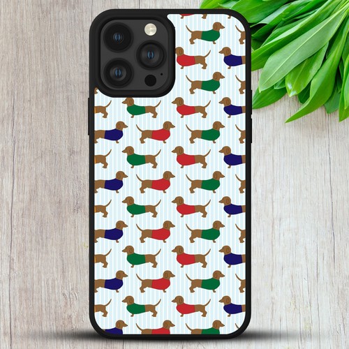 DACHSHUND CASE FOR IPHONE SAMSUNG GOOGLE SAUSAGE DOG CUTE GIFT HARD PHONE COVER - Picture 6 of 30