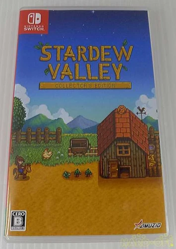 Stardew Valley Nintendo Switch simulation game Boxed Manual Japan import 2019