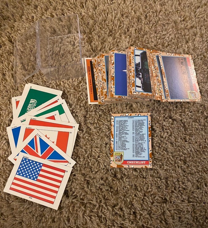 1991 Desert Storm Trading Set Series I Coalition For