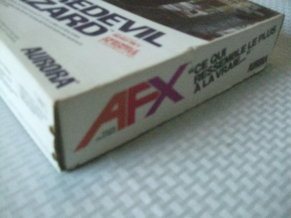 AURORA AFX BILINGUAL BOX DAREDEVIL HAZARD CANADIAN BOX ,  NO  slot cars  1981 Foto 3 de 4