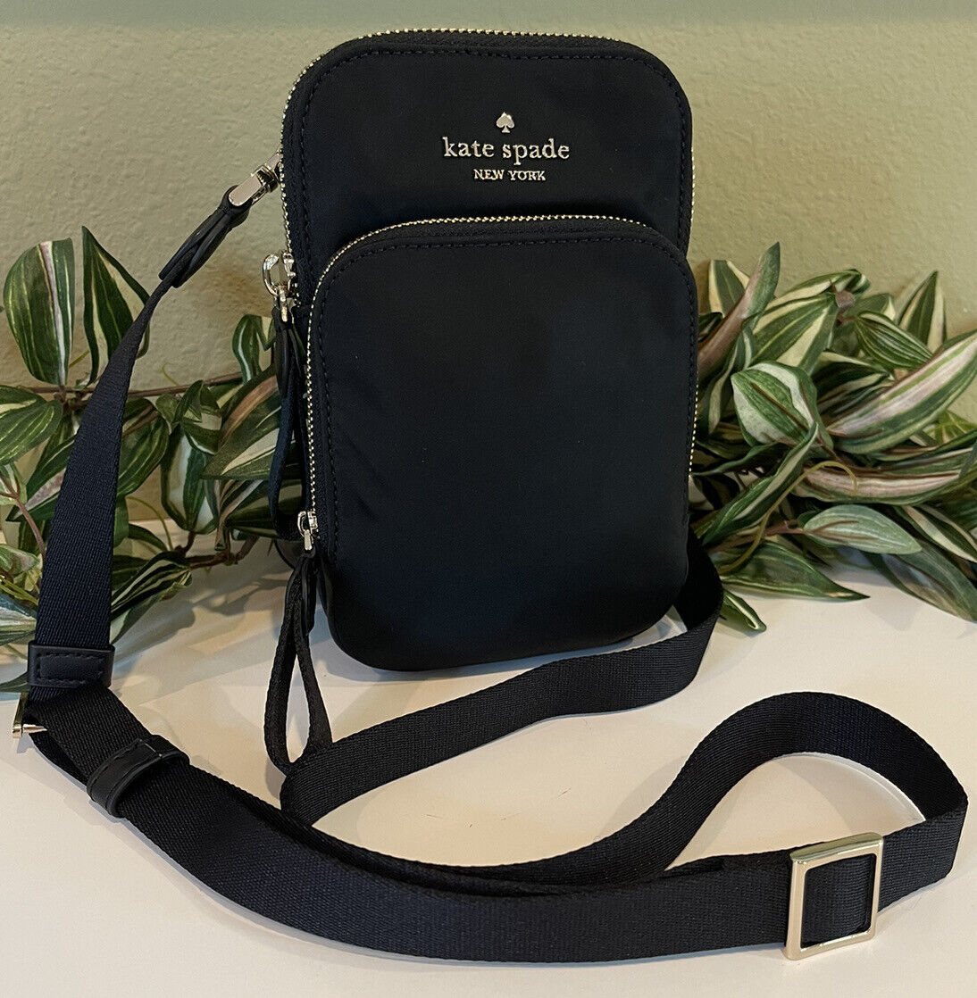 KATE SPADE CHELSEA NS DOUBLE ZIP PHONE CROSSBODY SHOULDER KATE SPADE CHELSEA NS DOUBLE ZIP PHONE CROSSBODY SHOULDER