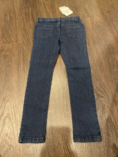 $34.95 NWT New Girls Gymboree Dark Wash Blue Denim Jeggings Pants Pull On - Picture 6 of 11