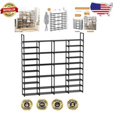 Customizable Extra Large Shoe Rack - 10-Tier ...