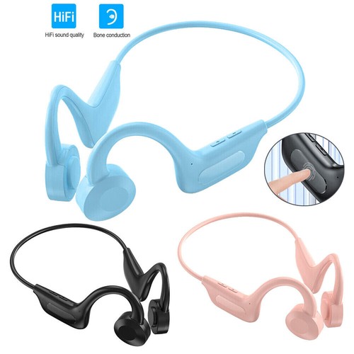 Écouteur sans fil sport Bluetooth casque avec micro casque à conduction osseuse - Photo 1 sur 15