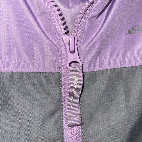Eddie Bauer Girls Lightweight Hoodie Jacket - Waterproof - Lavender - XS (5/6) - Picture 3 of 9