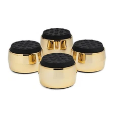 Knox Gear Subwoofer Isolation Feet 4-pack (Black/Gold)