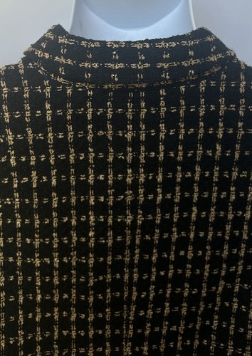 Coldwater Creek Damen Größe 12 karierter Tweed Blazer. - Bild 9 von 11