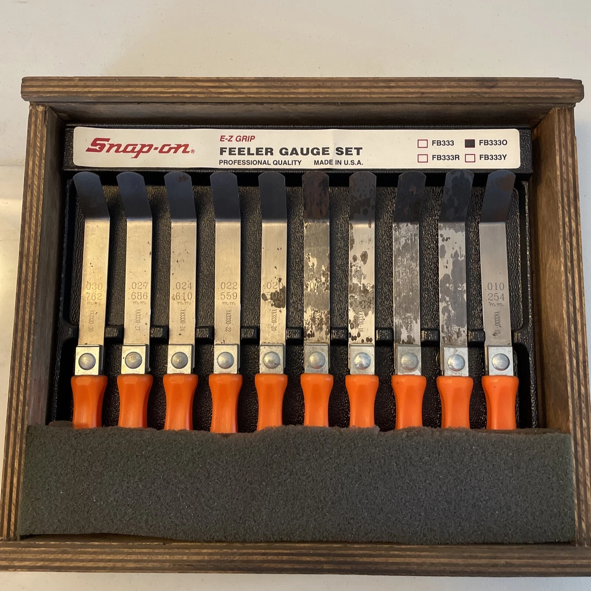 Snap on feeler gauge deals