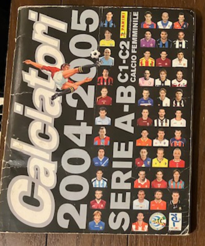 Calciatori Panini originale completo 2004/05 tutte figurine attaccate