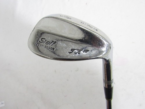 Used RH Wilson Staff Tour Blade 60° Lob L Wedge Wilson Steel Shaft Wedge Flex