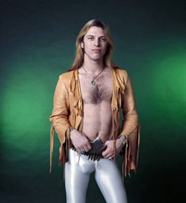 Jim Dandy Mangrum frontman of southern rock group Black Oak Arkans- Old Photo