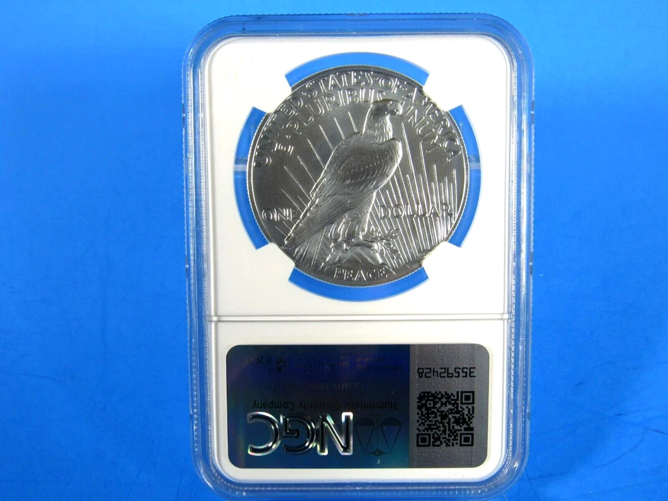 2023 Uncirculated Silver Peace Dollar NGC Ms 70 Advanced Releases - Image 4 of 4