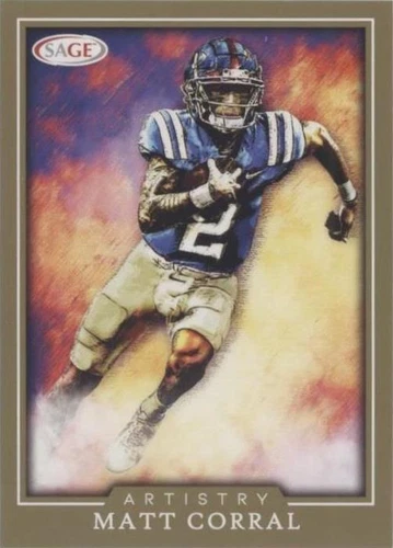 2022 SAGE High Series Matt Corral #ART-MC