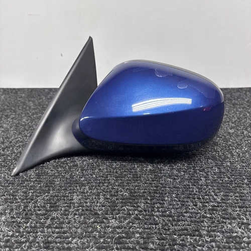 ☑️ 2011 - 2013 BMW E92 E93 328I 335I LCI LEFT DRIVER VIEW MIRROR BLUE OEM