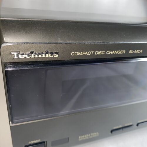 Vintage Technics CD Player Changer Holds 60+1 SL-MC4 Compact UNTESTED 90s - Picture 6 of 16