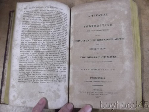 Early Treatises on DIET AND DIGESTION-1824, 1826--RARE, UNIQUE MEDICAL BOOK - Picture 10 of 16