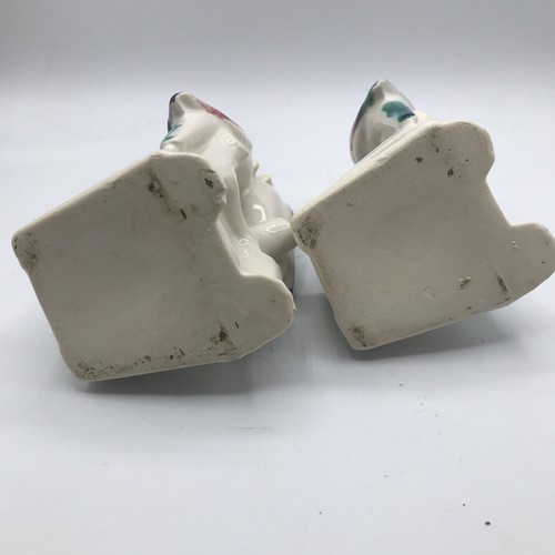 Keramik blau grün Love Birds Übertopf Topf 5 1/2" hoch 2er Set - Bild 6 von 13