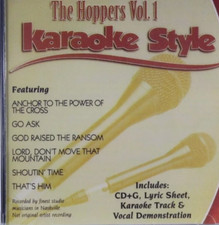 The Hoppers Vol 1 Karaoke Style CD G Daywind 6 Songs Brand New Factory Sealed