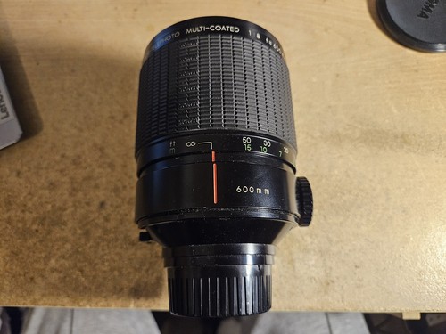 Sigma Lens 600mm F/8 M42 K Mount Pentax + teleconverter x2 + Micro 4:3 adapter - Picture 4 of 5