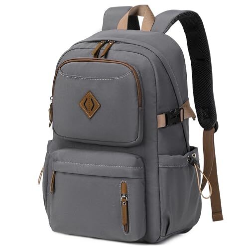 15.6 Inch Anti-Theft Laptop Backpack for Men and Women in Grey