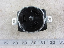 Hubbell HBL CS8369 50A 250V 3  Twist-Lock Receptacle Non-NEMA, Used