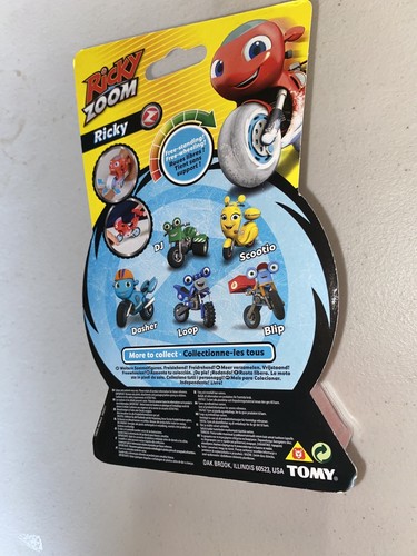 Ricky Zoom - Ricky the Red Rescue Bike Action Figure with Stand New, Sealed@ - Picture 8 of 8