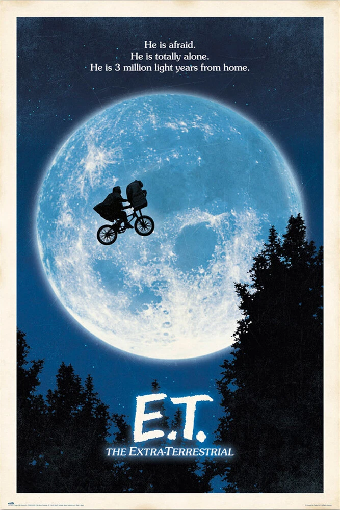 et movie poster products for sale | eBay