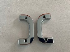 2 Chromblenden für Türschloss Mercedes W123 1237230224