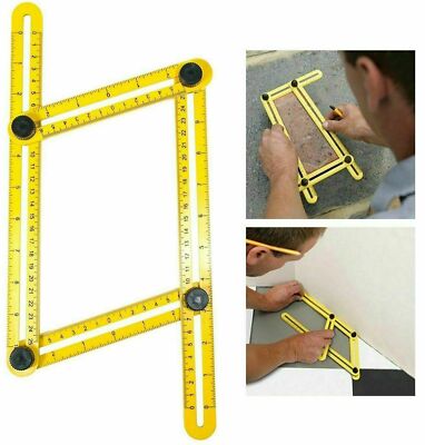Amenitee Universal Angularizer Lineal - Easy Angle Lineal - Multi Winkel Messwerkzeug