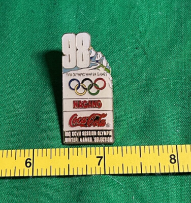 1998 Coca Cola Olympic Pin Nagano | eBay