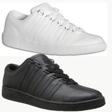 K-Swiss Men's Classic Casual Shoes White And Black