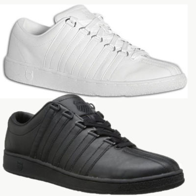 K-Swiss Men's Classic Casual Shoes White And Black