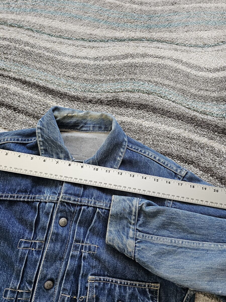 Vintage 40s Foremost Type I 1 Denim Jacket Selvedge Mens Vintage 40s Foremost Type I 1 Denim Jacket Selvedge Mens