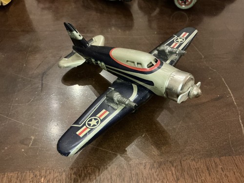 1950’S VINTAGE CRAGSTAN USAF F80 FRICTION PLANE IN EXCELLENT CONDITION! WORKS! - Picture 1 of 6