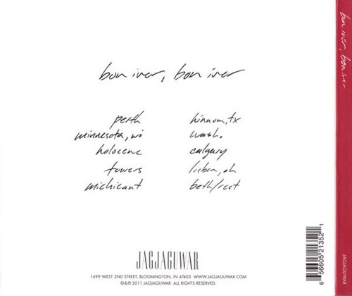 Bon Iver, Bon Iver - Bon Iver (2011 US) - Picture 2 of 3