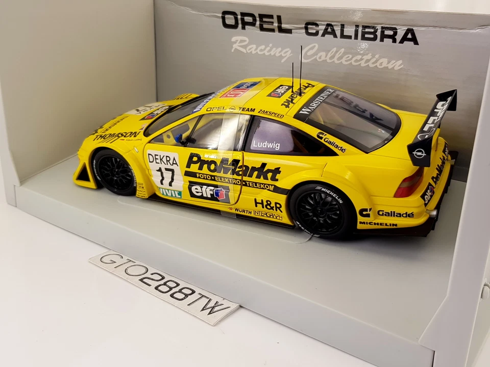 UT/Minichamps 1:18 scale OPEL CALIBRA V6 DTM 1996 ITC Zakspeed #17 Klaus Ludwig - Image 2 of 4