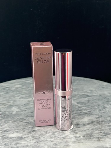 Estee Lauder Genuine glow blushing creme for lips and cheeks #02 Peachy Keen-NIB - 第 8/9 張圖片