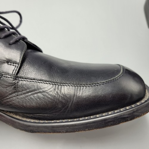 Vero Cuoio for Skechers Mens 10 Oxfords Black Leather Made in Italy EU 43 - Picture 19 of 24