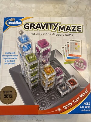 Think Fun GRAVITY MAZE Marble Run Logic Game - STEM Toy - 2015 Toy Of The Year!